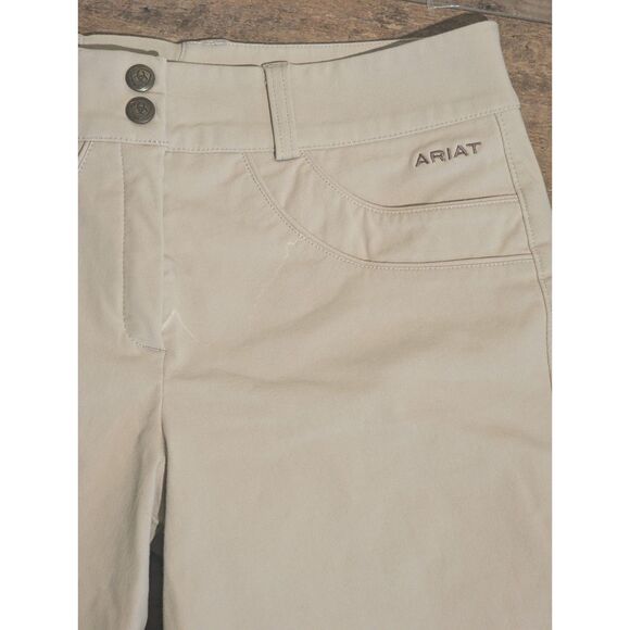 Ariat Pro Series Riding Pants / Breeches - Size US/UK 32R - Tan / Khaki! - Picture 3 of 7